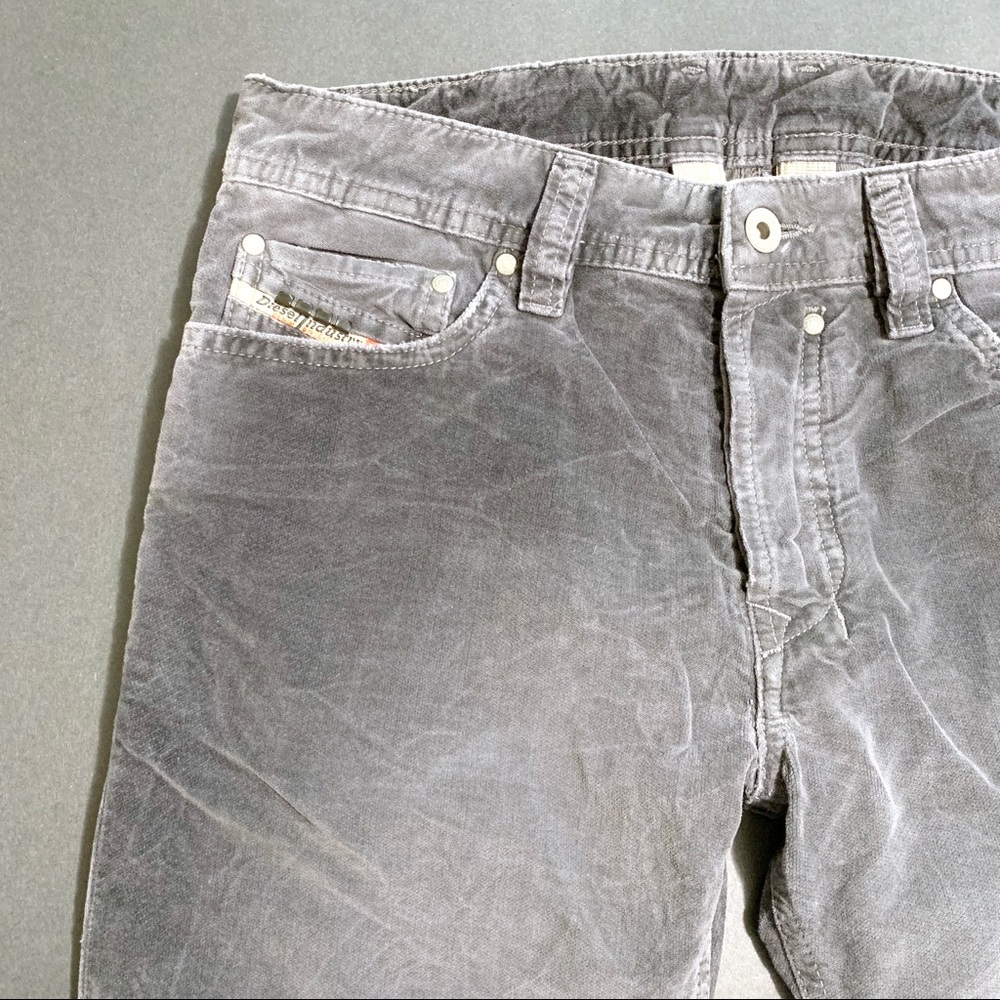 Diesel Soft Gray Trousers